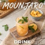 mounjaro drink recipe card visual