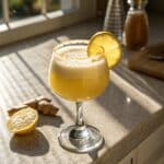 Served glass of Brazilian Mounjaro drink
